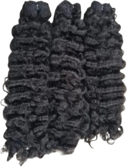 3 Burmese Curly Bundles